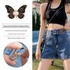 Пряжка-бабочка для талии - Регулируемая, не требующая шитья джинсовая пуговица для легкой корректировки линии талии.