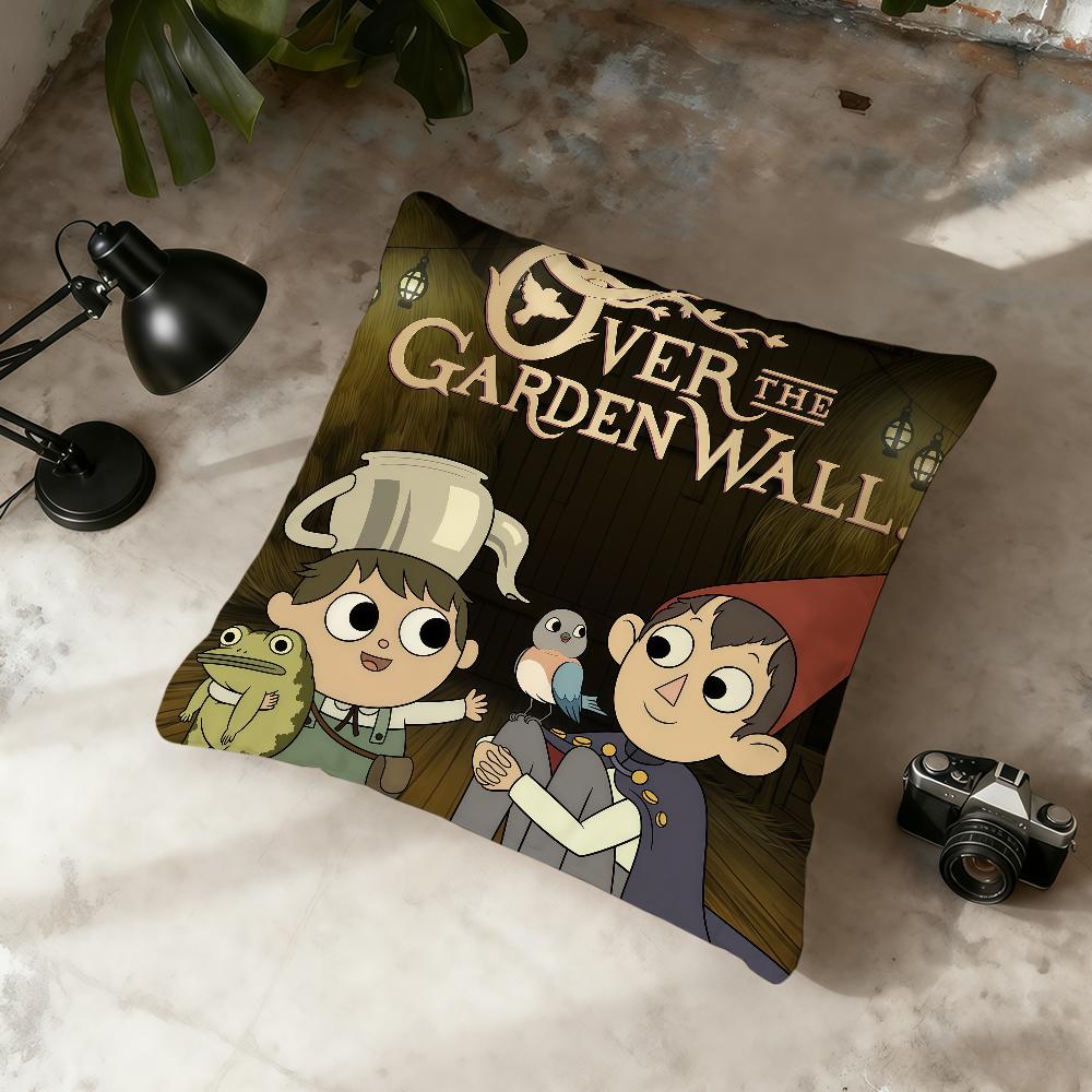 O-Over The Animation G-Garden W-Wall Наволочка для подушки Домашний Офис Удобный Нордическая Простота Популярный С Молнией Наволочка