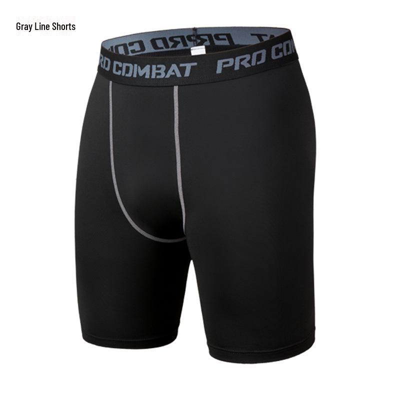 Мужские быстросохнущие компрессионные шорты для бега и велоспорта