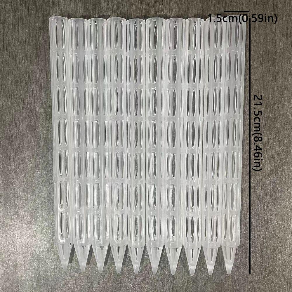 10PCS Plastic Plant Drainage Pipes Transparent Plant Root Ventilation  Potted Plants