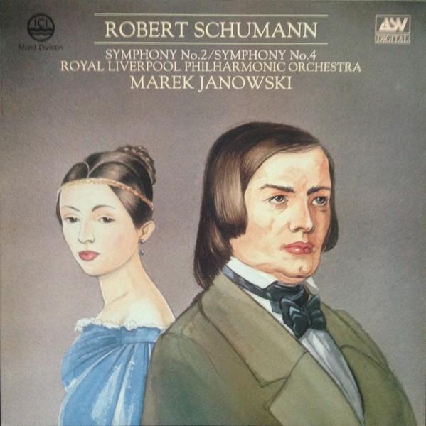 LP Record ROBERT SCHUMANN - ROYAL LIVERPOOL P - Symphony No.2/Symphony No.4 DCA562 ASV 1986 UK Classical Used