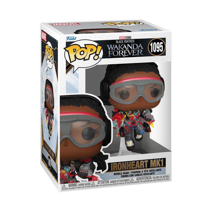 Figurine Funko Pop! - GAMESTOP LTD - Ironheart Mk1 - Noir - 9 cm - Exclusivité Marvel