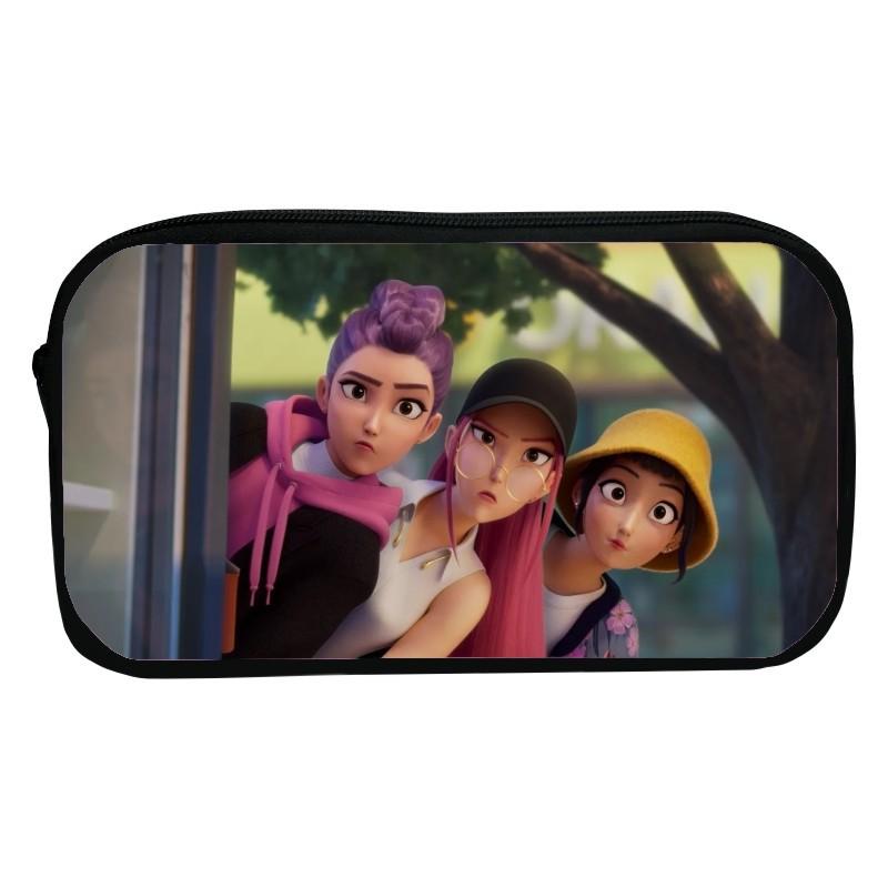 Пенал для ученика-охотника на демонов для девочки, офисный, школьный, сумка для ручек, мультяшный пенал