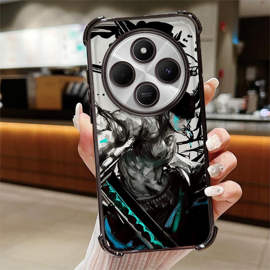 Anime Ones Pieces Clear Cover Case for Xiaomi Redmi A3 A5 14C K80 5G 13C K80 Pro A3X