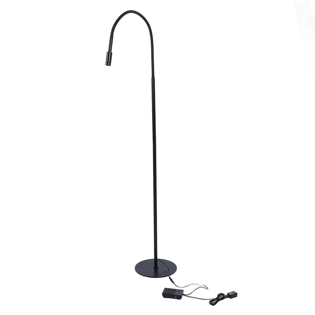 УФ-лампа для наращивания ресниц с ножной педалью управления, продлевает жизнь ресницам, регулируемая УФ-лампа с гусиной шеей