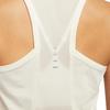 Nike Dri-Fit Swoosh Круглый вырез Приталенный крой Удобный Однотонный Жилет Женские топы Молочно-белый HQ0621133