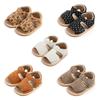 Infant Baby Summer Sandals Boy Girl Shoes Rubber Soft Sole Non-Slip Toddler First Walker Baby Crib Prewalkers