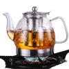 800/1100ML Glass Teapot Gas Stove Induction Cooker Water Kettle Chinese Teapot With Filter Heat Resistant Flower Tea