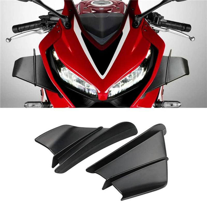 6X Fairing Side Winglet Aerodynamic Wing Deflector Spoiler For Ducati Panigale V2 V4 899 959 1198 1199 1299(B)-A99D