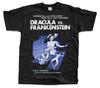 Dracula Vs Frankenstein V1 Al Adamson Poster Black Unisex T-Shirt