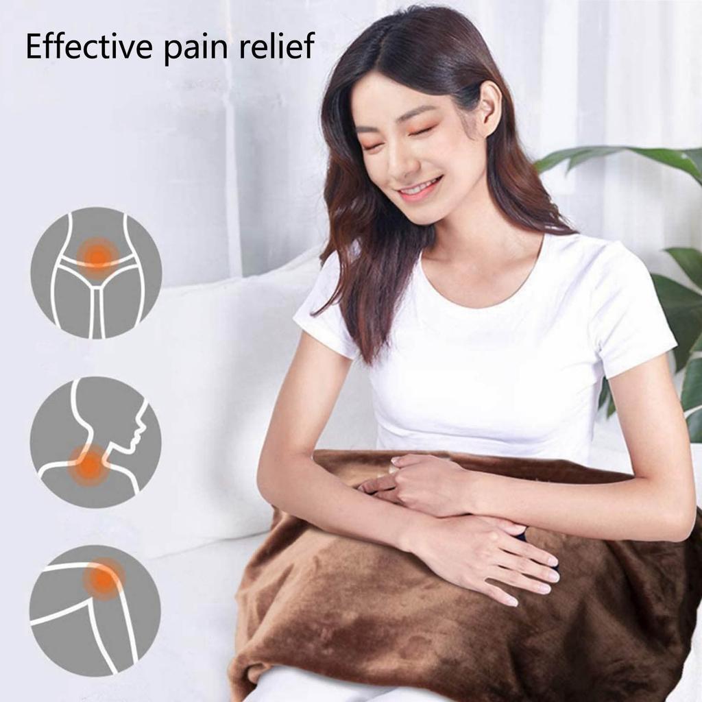 USB-подогрев с электрическим подогревом, шаль, одеяло на коленях, USB-нагревательное одеяло с подогревом, мягкое одеяло