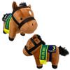 Thoroughbred Collection Plush Toy Set of 5 (4 Figures) - Deep Impact, Kizuna, Gentildonna, Satono Diamond, Approx. 15 X 8 X 19 Cm