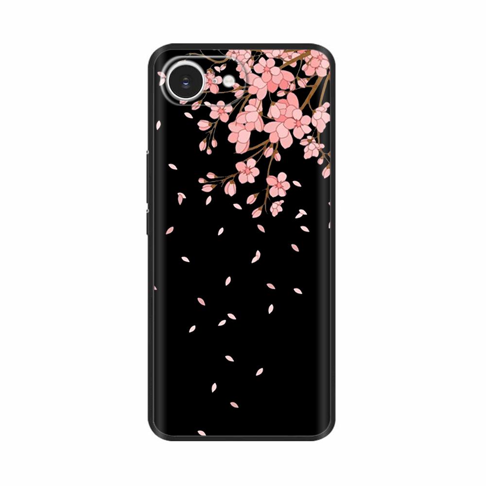 Soft TPU Black Silicon Phone Case For iPhone 16E iPhone16E SE 2025 SE4 5G Painted Shockproof Shell Cover Cases Bumper Funda Capa