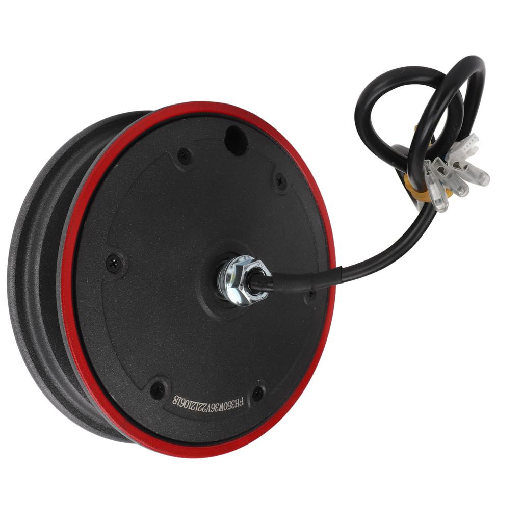 350 Вт Мотор-колесо для электросамоката из алюминиевого сплава для 10-дюймового электросамоката, электровелосипеда