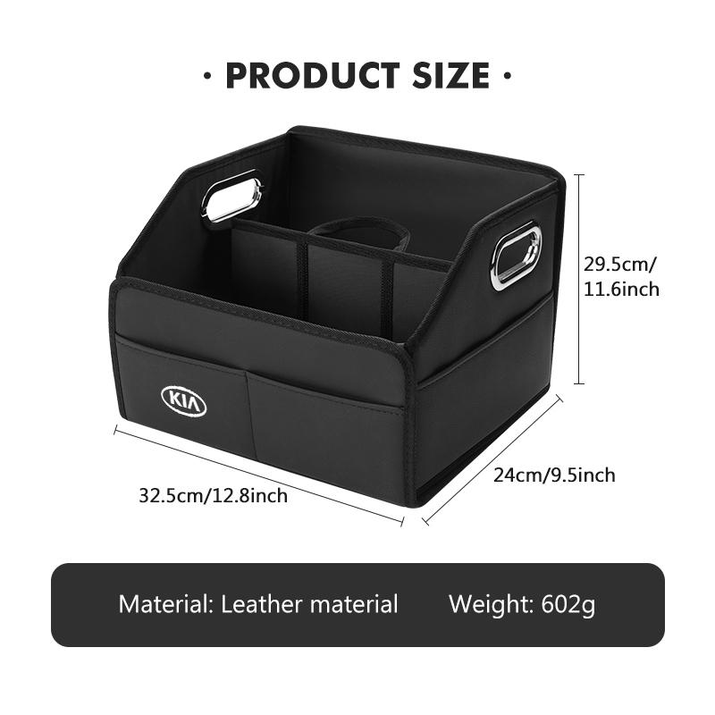 AABIU1 Car Boot Organiser Storage Box Foldable Travel Waterproof Storage Bag For KIA Rio K5 K2 Sportage Ceed Sorento Picanto Stinger