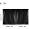 Car Divider Curtain Sun Protection Car Curtain Travel Privacy Removable Front and Rear Car Interior Divider Curtain Sun Visor Heat Protection