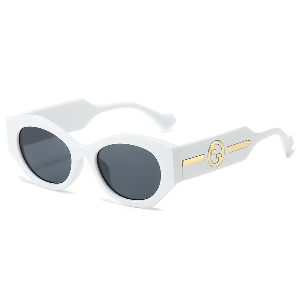 Cat Eye Sunscreen Sunglasses Men'S High-Quality Travel Uv Protection Glasses Personalized Sunglasses