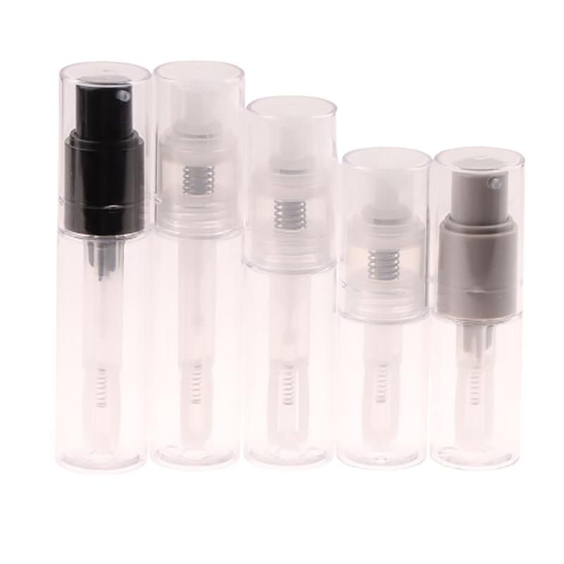 Многоразовые флаконы-распылители Дорожный прозрачный флакон для распыления пудры Диспенсер для детской присыпки Съемный Для путешествий Прозрачный пластик