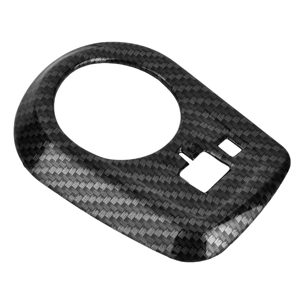 1 шт., автомобильный Стайлинг, левая сторона, регулировка зеркала заднего вида, кнопка регулировки, накладка для MG ZS 2017-2018, углеродное волокно