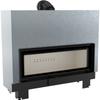 Steel Fireplace KRATKI MB 20 kW Ø 200 Lift-up