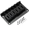 Musiclily Pro Modern Style Hardtail Fixed Bridge для электрогитары Black 10,5 мм Strat/Telecaster,
