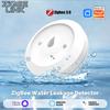 ZigBee Умный датчик погружения в воду Детектор утечки Сигнализация утечки воды в затоплении Приложение Smart Life Контроль Требуется Zigbee-шлюз