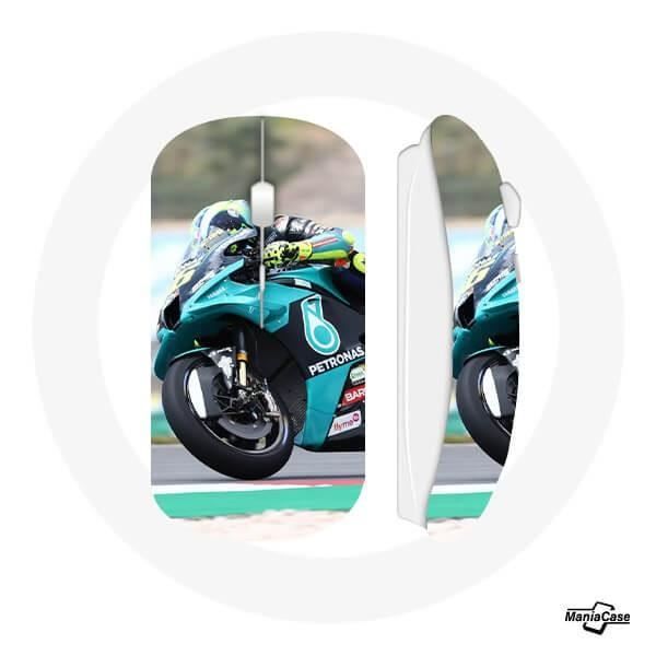 Souris sans fil - MANIACASE - Valentino Rossi - Bleu - USB wifi - Compatible Mac et PC