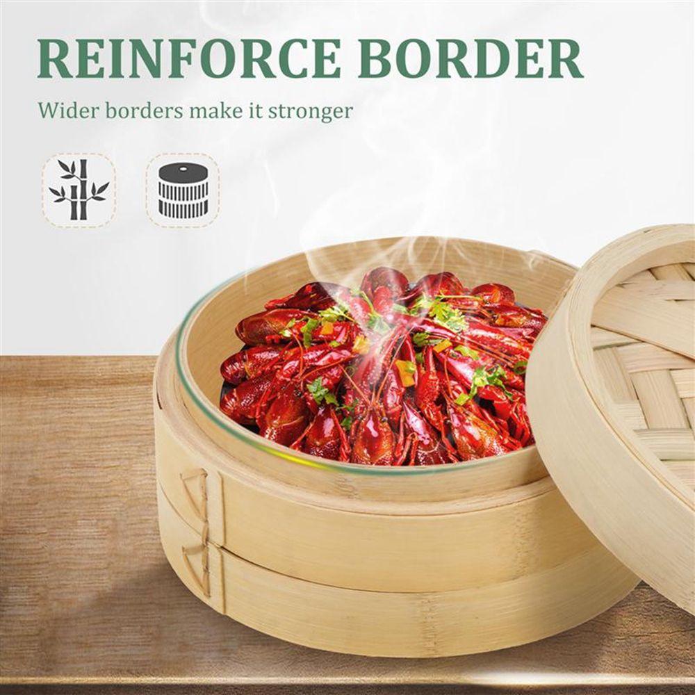 Bao Buns Cooking Tools Set Kitchen Tools Set Steam Pot Sum Steamer Bamboo Steamer Steam Cooker