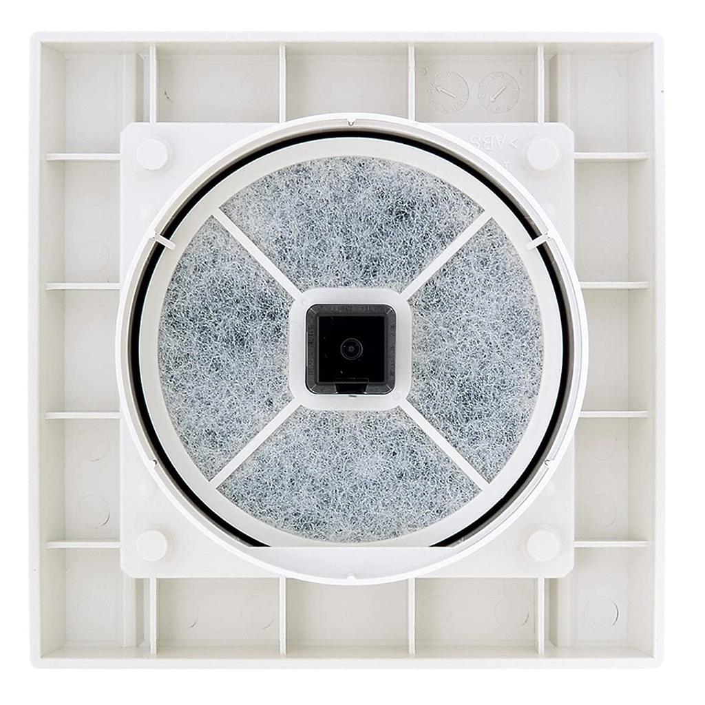 Квадратный кассовый аппарат из полимерной смолы Unix с фильтром из нетканого материала, PRP150AWFH