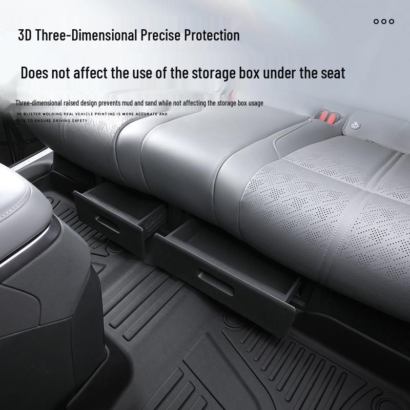 2025 Zeekr 7x Комплект всепогодных ковриков TPE для салона автомобиля