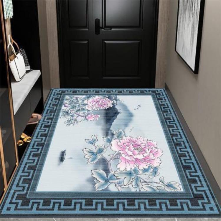 Новый китайский стиль гостиной большой площади ковер вход спальня ковер противоскользящий и устойчивый к грязи