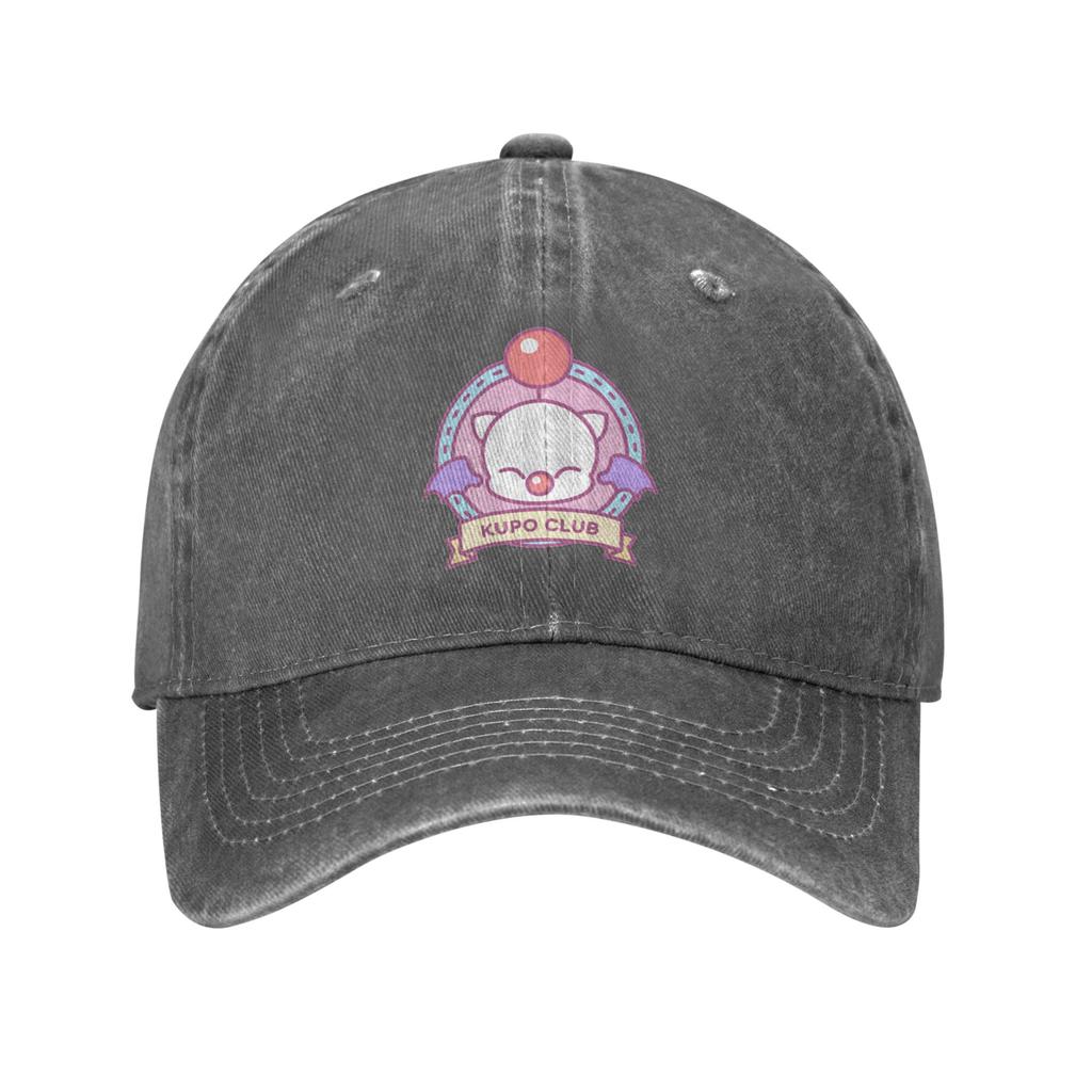 kupo club City Roaming Baseball cap Protects The Forehead Street Cool Vintage Denim Hat