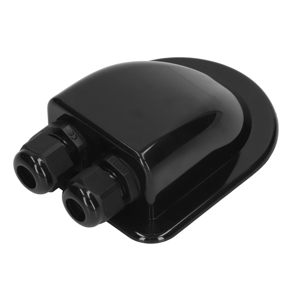 ABS Распределительная коробка для кабелей Водонепроницаемая для солнечной панели Двойной ввод кабеля Сальник для наружной электропроводки Белая