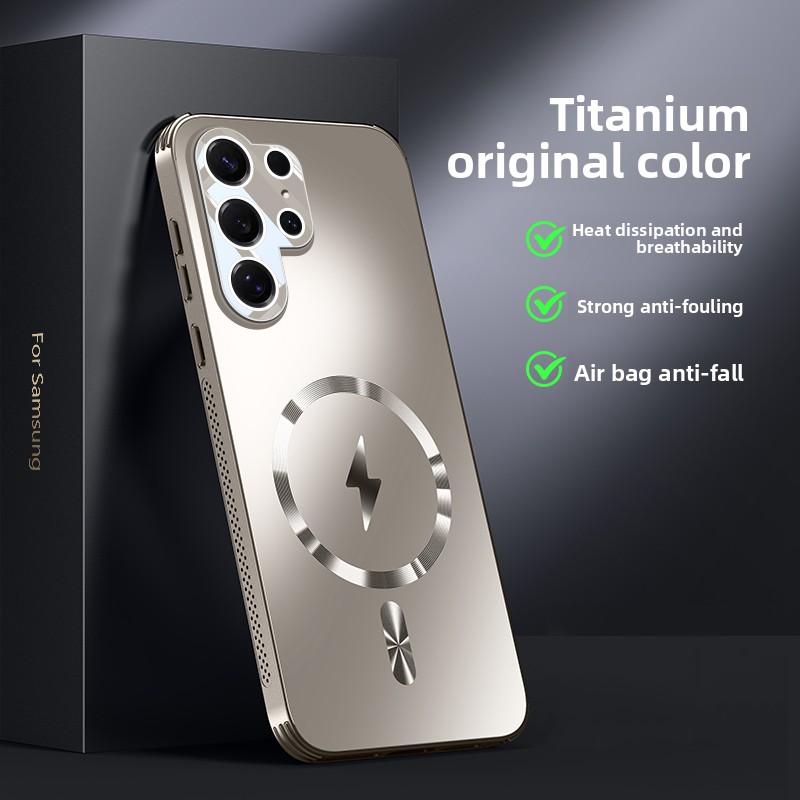Чехол для Samsung Galaxy S26 Ultra Жесткий Матовый Магнитный Беспроводная зарядка Защита камеры Задняя крышка Для Samsung S26 S25Plus Корпус