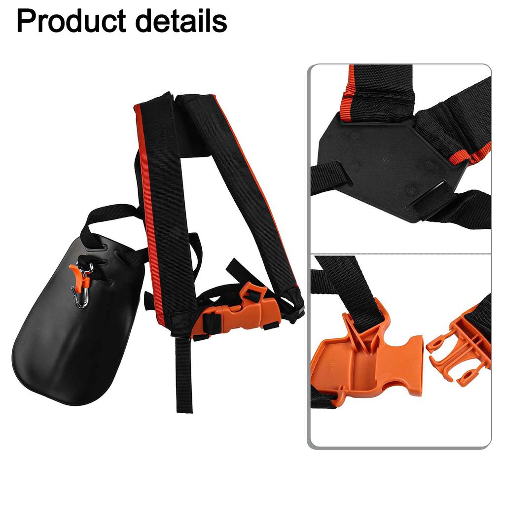 Shoulder Belt Mower Straps Reliable And Sturdy Shoulder Harness Strap Adjustable Lawn Mower Shoulder Belt Nylon Hot Sale New
