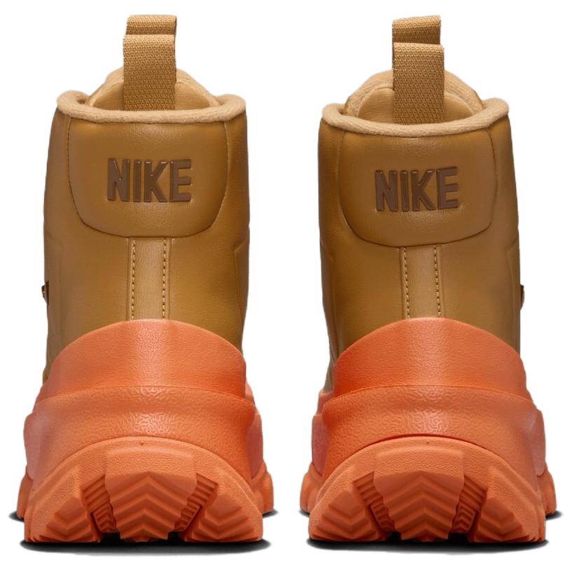 Nike Блейзер Roam Mid Лен Безопасный Оранжевый Гоночный Синий Светло-коричневый Женские Кроссовки Обувь для Скейтборда FQ9065-200