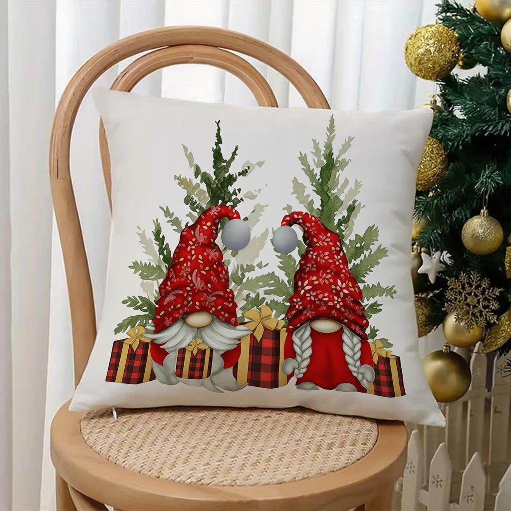 A Festive Barn Pillow CoverSuitable for sofa car bedroom decorative cushion cover pillow cover