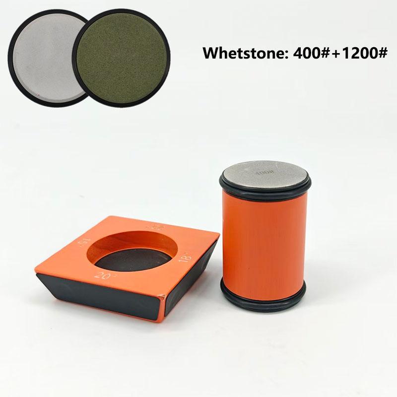 15/18/20/22° 4-Angle Rolling Knife Sharpener Magnetic Wood Base Diamond Grinder Sharpening System Woodwork & Kitchen Tool