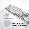 Sikai Подставка для запястья Подставка для рук для клавиатуры Подставка для ладоней Акриловая Подходит для 87 клавиш Без логотипа Простой дизайн Эргономичная Снятие усталости Подставка для запястья для механической