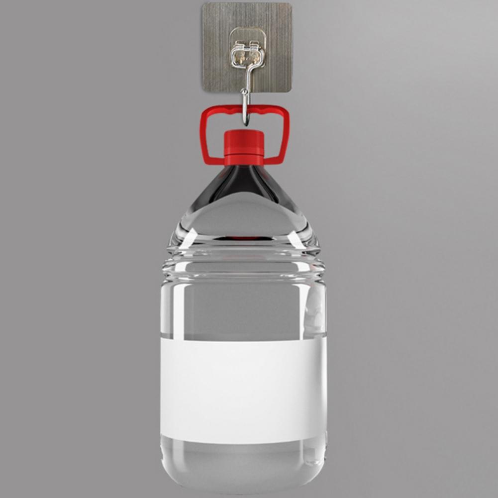 5 шт. Прозрачные настенные крючки Сверхпрочный самоклеящийся крючок Вешалки для дверей Крючки для стеллажей