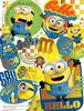 Yanoman [Made In Japan] 300-Piece Jigsaw Puzzle, Petit Petit Light Series, Minions Iconic Mayhem, 42-105 (16.5 X 21.5 Cm), with Piece Request Form,