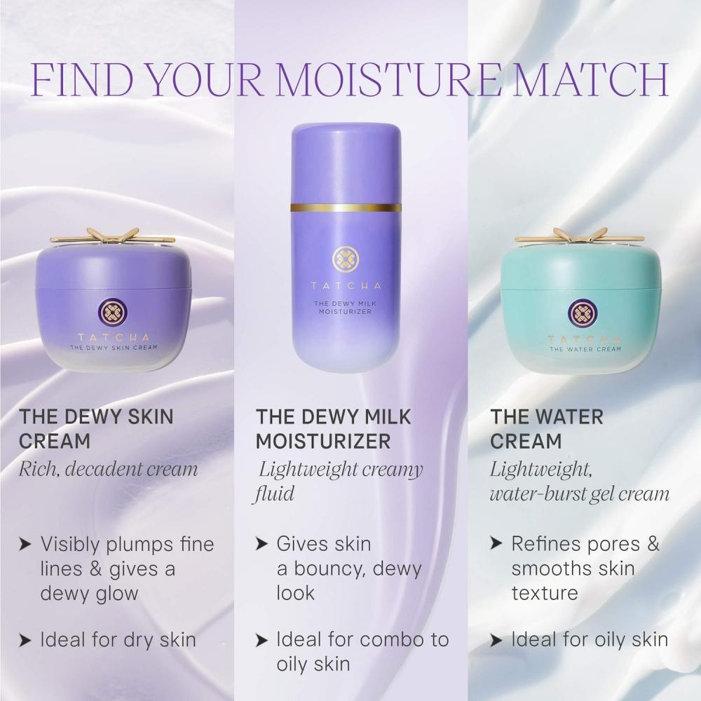 Tatcha The Water Cream Oil Free Pore Minimizing Moisturizer 0.5 Oz