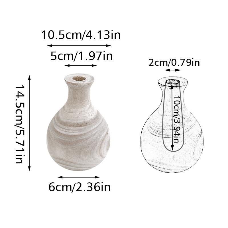 1 шт. Цветочная бутылка, цветочная композиция в стиле дзен, домашний декор, минималистичная деревянная ваза, шикарные сухоцветы