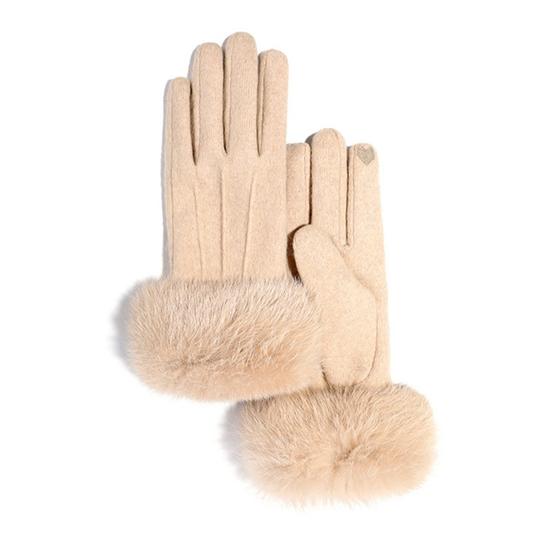 Fantastic Mittens Full Fingers Fuzzy Anti-slip Soft Women