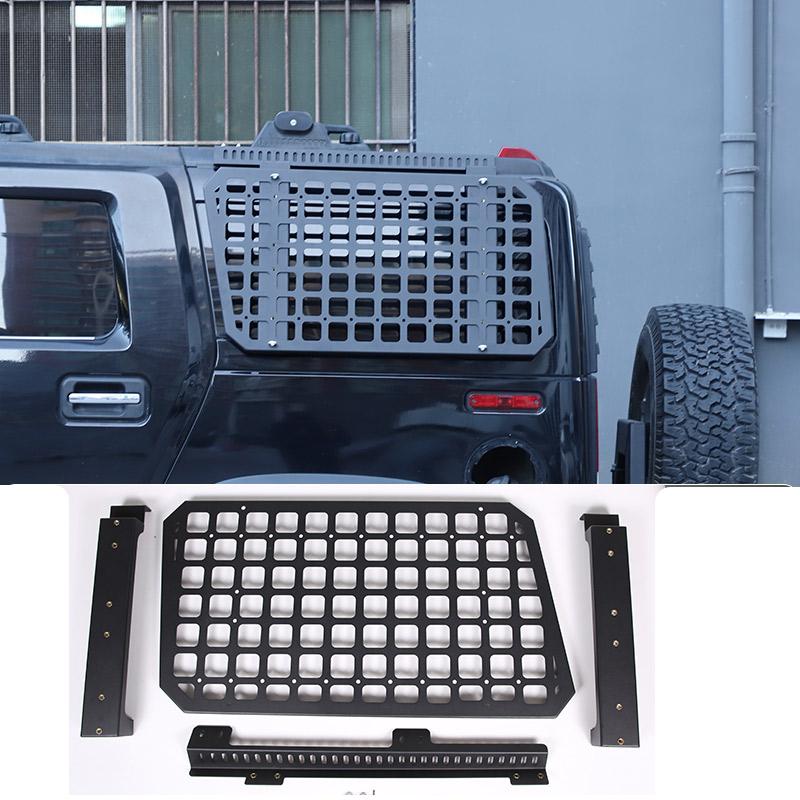 Для Hummer H2 2003-2009 Алюминиевый сплав Автомобильная Задняя Боковая Оконная Защитная Подвесная Сумка Доска Внешние Автомобильные Аксессуары