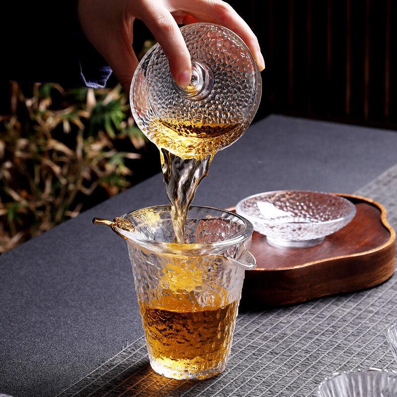 Chaxun Heat-Resistant Hammered Glass Gongdao Cup