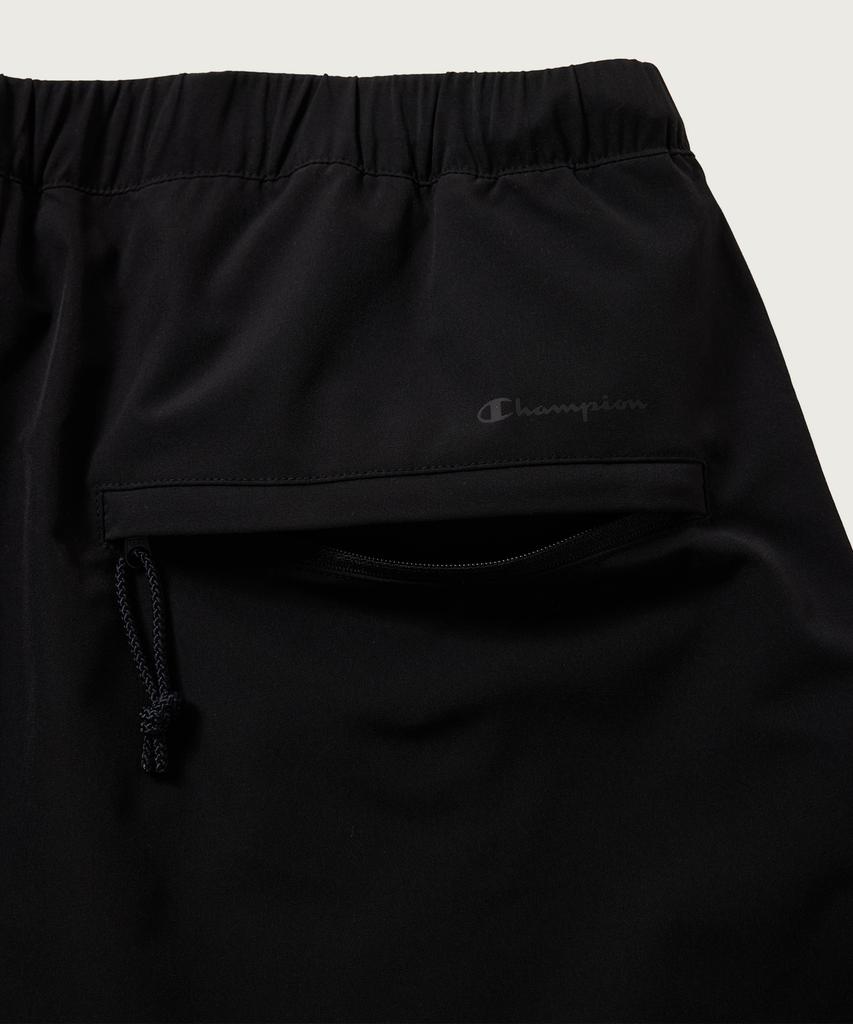 CHAMPION [Black Edition] Lightweight Belted Pants Off Black