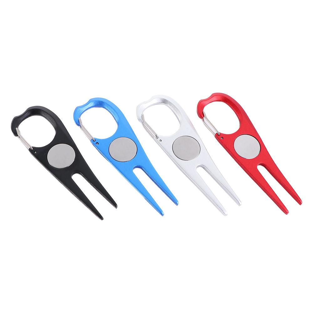 Outdoor Ball Fork Green Fork Golf Divot Tool Golf Pitch Accessories Golf Pitch Divot Repair Tool
