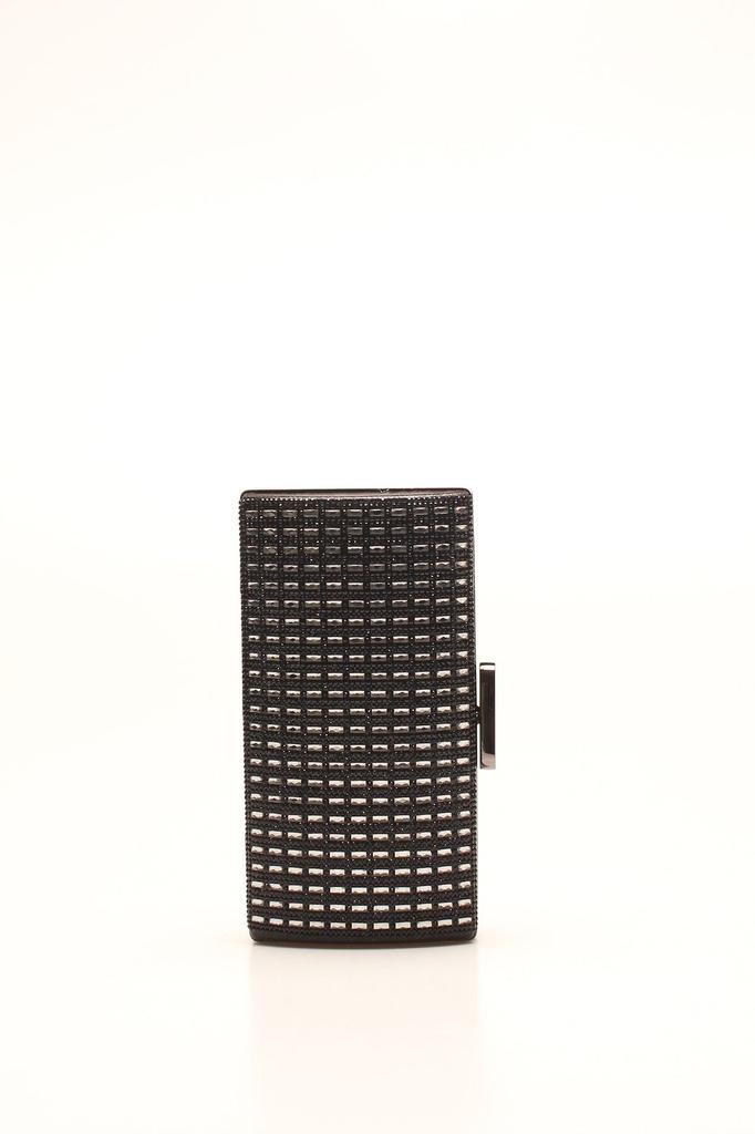 Women's Stylish and Useful Evening Dress Bag Glass Black Evening Bag