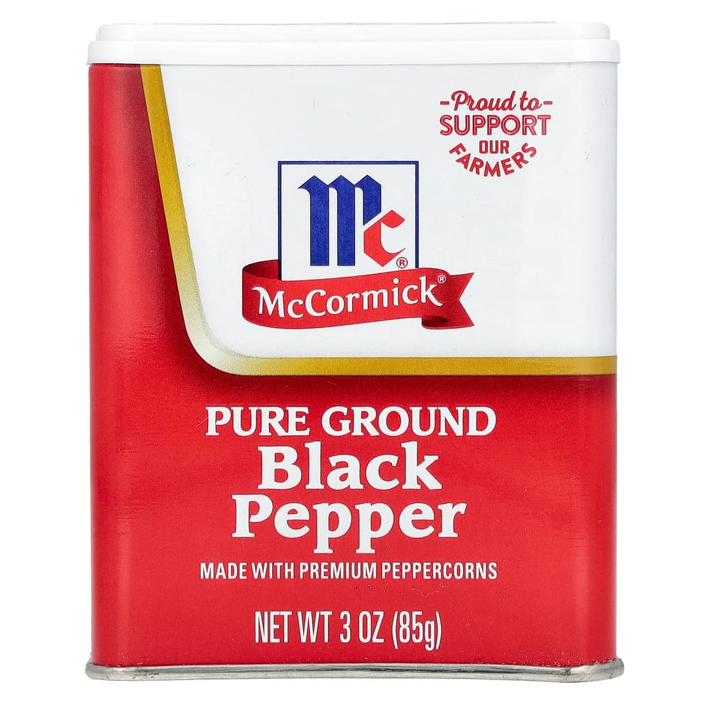 McCormick Чистый Молотый Черный Перец 85г (3 унции)